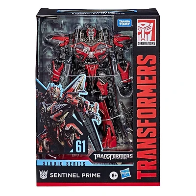 Transformers Toys Studio Series 61 Voyager Class Dark of the Moon Sentinel Prime Action Figure – Adults and Kids Ages 8 and Up, 6.5-inch