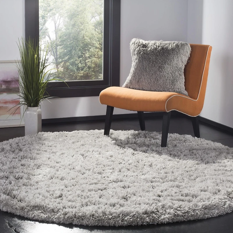 SAFAVIEH Polar Abbot Solid Extreme Plush Shag Area Rug