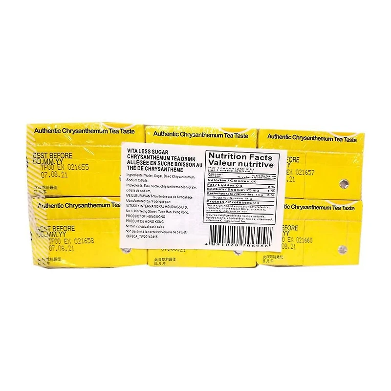Vita less sugar chrysanthemum tea drink