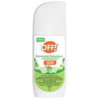 OFF! Botanicals Deet Free Plant-based Insect Repellent Pump Spray, Travel Size, 118mL