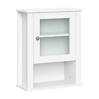 RiverRidge Home Prescott Single Door Wall Cabinet - White
