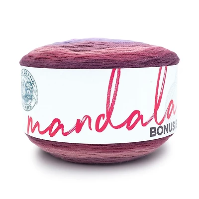 Fil Lion Brand Mandala® Bonus Bundle® Fil acrylique léger/DK n°3, 300g/ 1080m