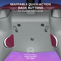 Manette de gaming filaire Turtle Beach Rematch Advanced - Sous licence pour Xbox Series X|S, Xbox One et PC Windows - Lenticulaire, multi-design, boutons programmables, gâchettes - Kyoto Bloom