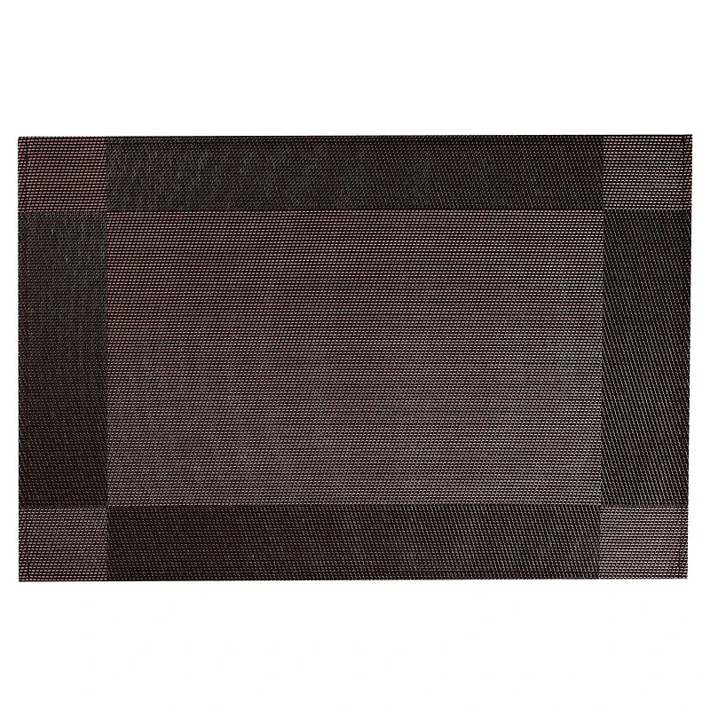 Vinyl Placemat (Classic) (Chocolate)(Set Of 12)