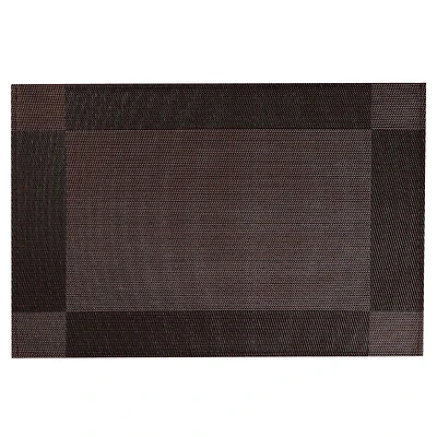 Vinyl Placemat (Classic) (Chocolate)(Set Of 12)