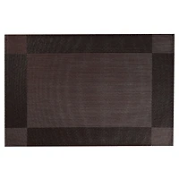 Vinyl Placemat (Classic) (Chocolate)(Set Of 12)