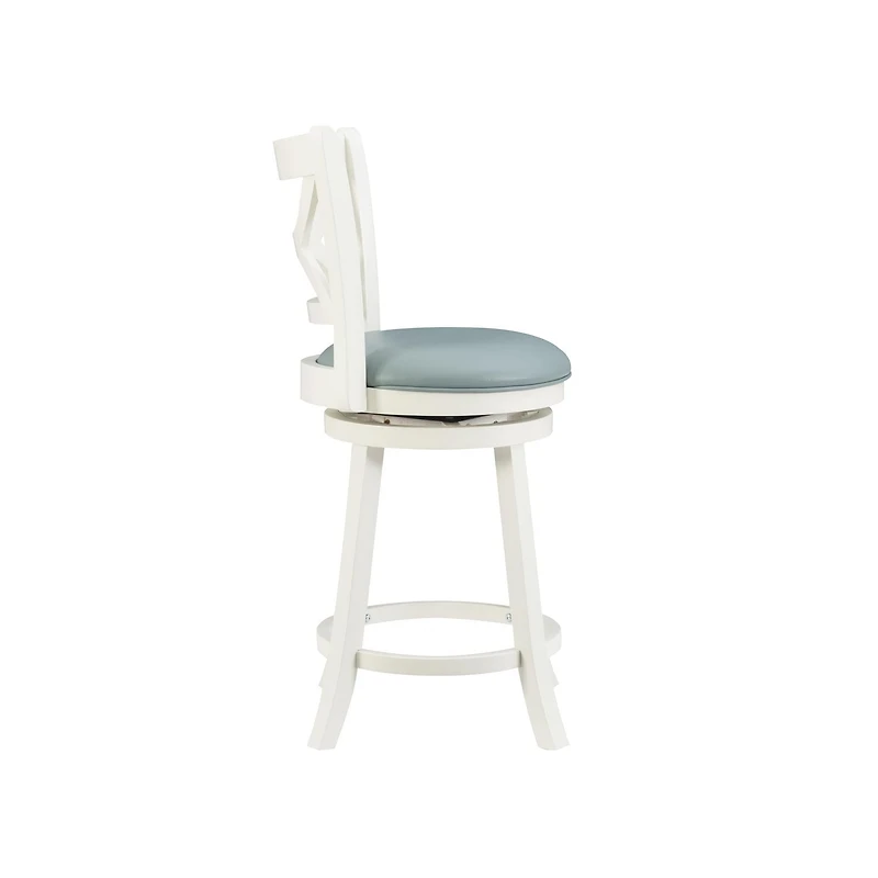 Tabouret de Comptoir Weller, Crème