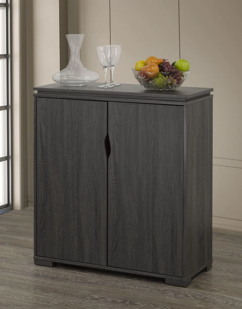 Marga Multi-Tier Shoe Cabinet, Grey