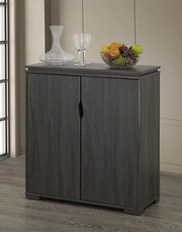 Marga Multi-Tier Shoe Cabinet, Grey