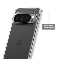 onn. Google Pixel 9/9 Pro Protective Gel Phone Case, Enhanced Side-grips, 8 ft. Drop Protection