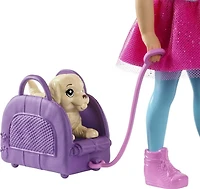 Poupée Chelsea Barbie et coffret de Voyage avec Chiot