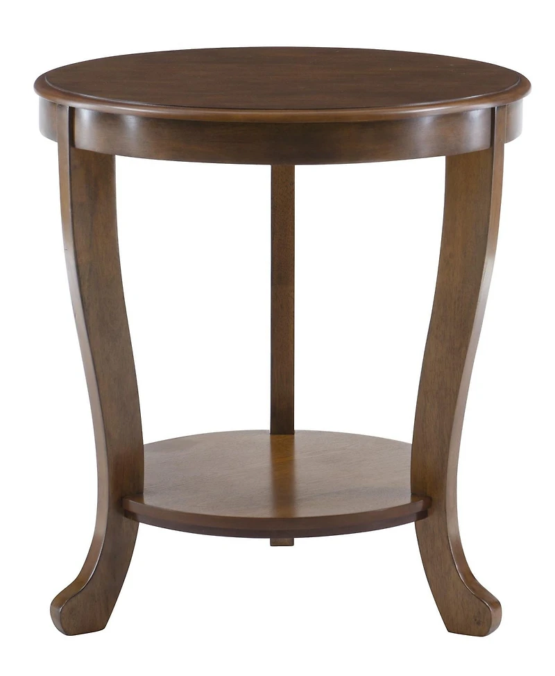 Dendrie Side Table, Hazelnut