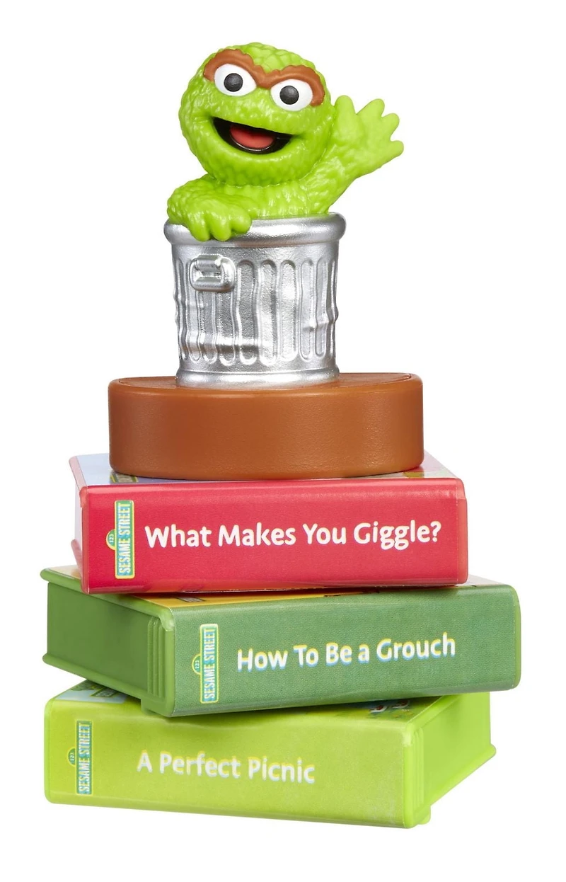 Little Tikes Story Dream Machine Sesame Street Oscar the Grouch & Friends Story Collection – English Speaking Toy, Ages 3+ years