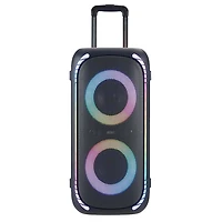 Haut-parleur de fête sans fil Bluetooth avec éclairage multicolore à DEL onn. 12 Heures de lecture