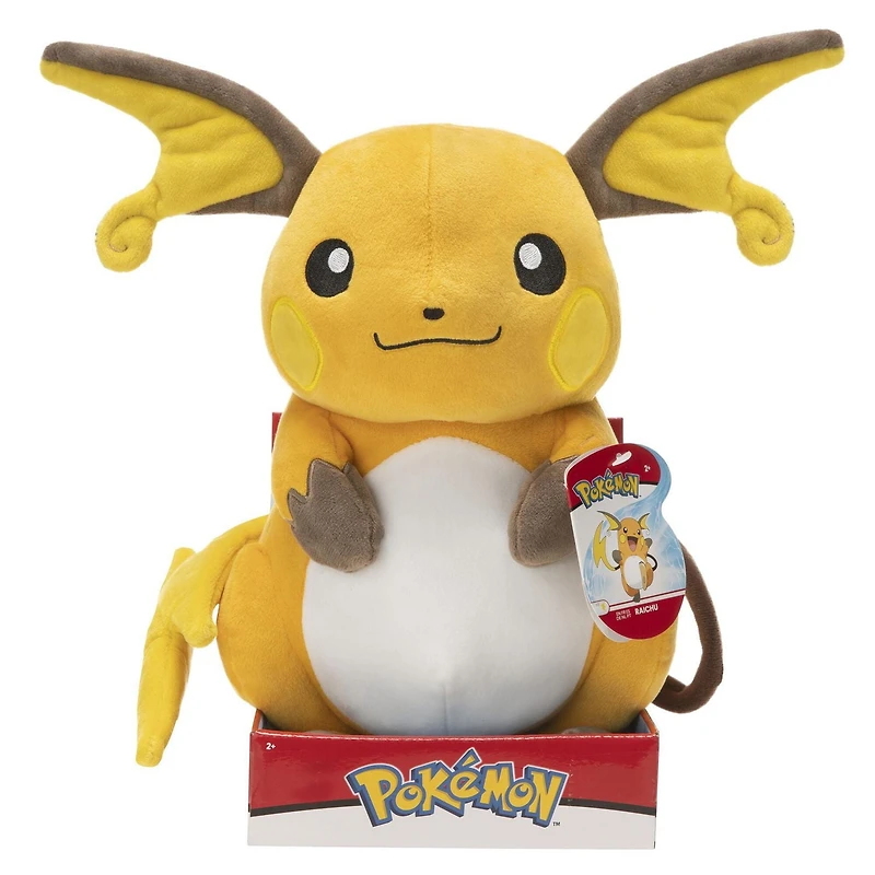 PoKemon - 12" Plush (Raichu)