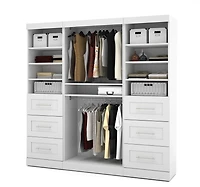 Bestar Pur 86“ Closet organizer