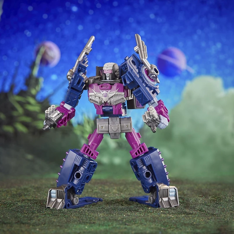 Transformers Generations Legacy Evolution, figurine Axlegrease classe Deluxe de 14 cm, pour filles et garçons, à partir de 8 ans