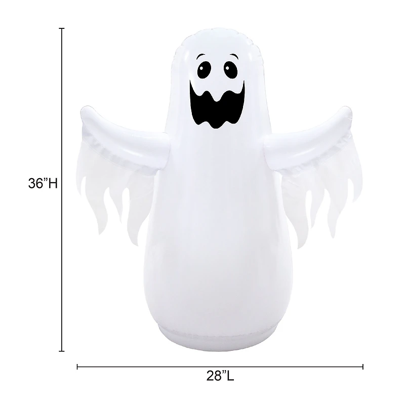 Ghost gonflable - 3 pieds Décoration d'Halloween