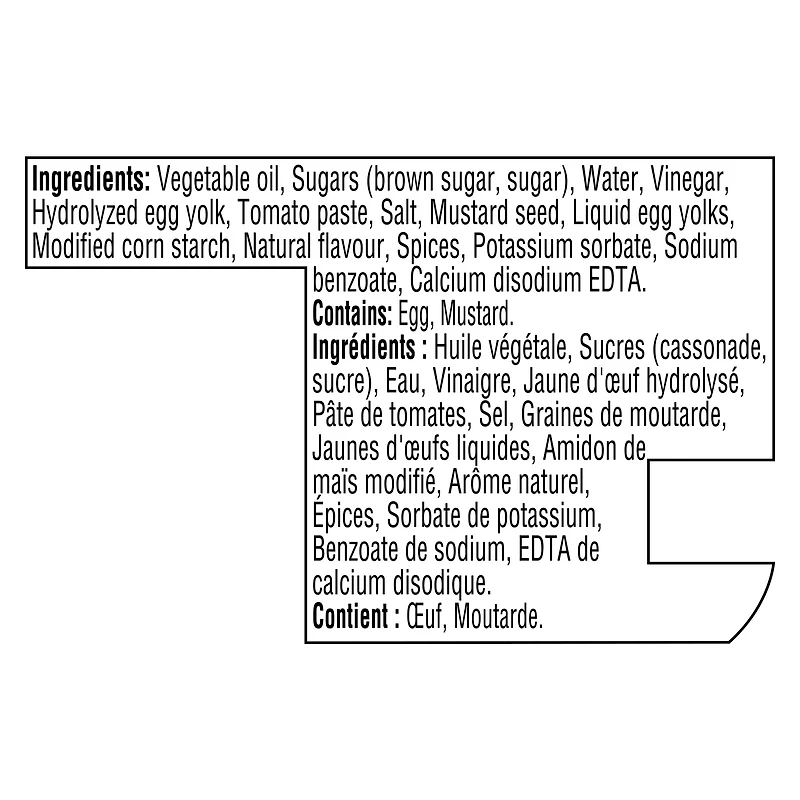 Heinz Smoky Mustard Mayonnaise Style Sauce, 340 mL Bottle