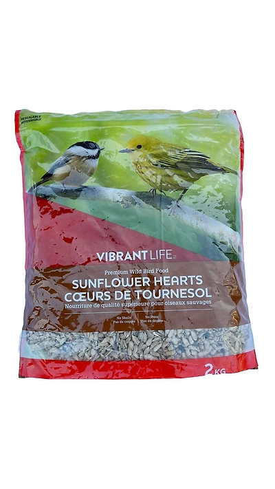 Vibrant Life Sunflower Hearts, 2kg