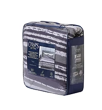 Chaps Plaid Midweight Comforter Set, Double/Queen