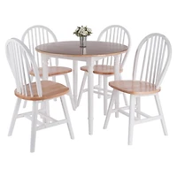 Sorella 5pc Drop Leaf Dining Table with Chairs