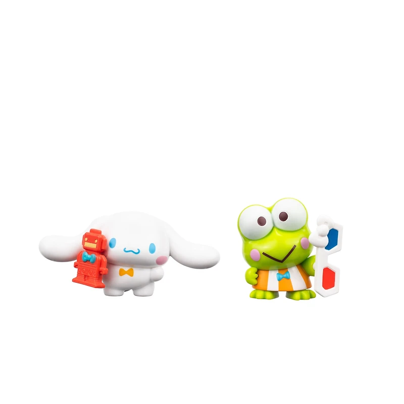 Ensemble de 2 figurines Hello Kitty® and Friends — Vibrations Arc-en-ciel : Cinnamoroll et Keroppi