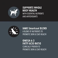 Nourriture sèche pour chiens adultes IAMS ADVANCED HEALTH PEAU ET PELAGE recette avec poulet et saumon 2,72-12,2 kg