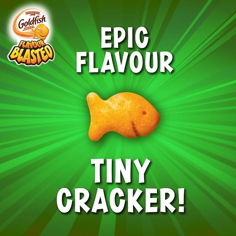 Goldfish® Flavour Blasted® Xplosive Pizza Flavoured Crackers (180g Bag), 180 g
