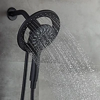 The akuaplus® - Magnetic 6-Settings Hand Shower push button.