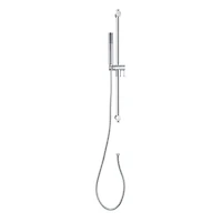 Douchette à 1 réglage d'akuaplus® avec barre de douche de 29 3/4 pouces (75.5 cm), fini chrome