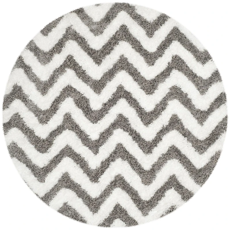 Safavieh Barcelona Carmella Zigzag Stripes Shag Area Rug