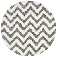 Safavieh Barcelona Carmella Zigzag Stripes Shag Area Rug