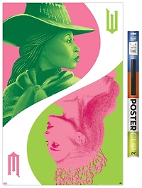 Wicked - Reflection Wall Poster with Push Pins, 22.375" x 34"