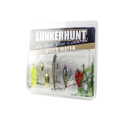 Lunkerhunt - Impact Series Mixed Water Combo - Assortment - Assorted