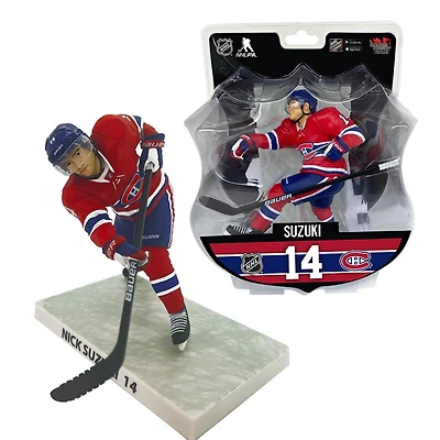 Figurines LNH - Nick Suzuki - Canadiens de Montréal - Figurine 6 Pouces