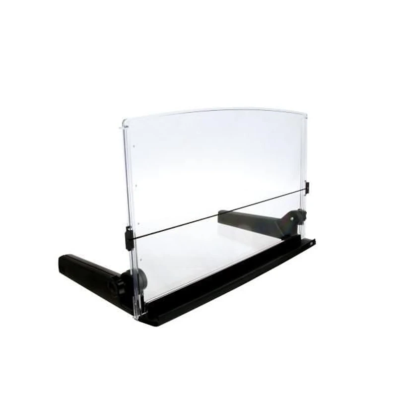 Porte-copies ergonomique réglable avec ligne de guide élastique pour la lecture DH640 3M(MC), noir, avec ligne de guide élastique