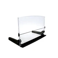 Porte-copies ergonomique réglable avec ligne de guide élastique pour la lecture DH640 3M(MC), noir, avec ligne de guide élastique