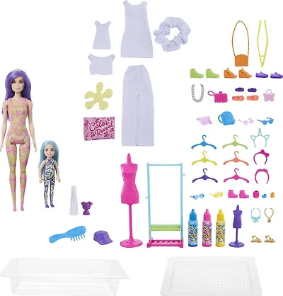 Barbie Color Reveal Coffret Mode Tie-dye