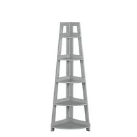 RiverRidge® Home 54-inch H x 20-inch W x 14.5-inch D Kids Ladder Corner Shelf