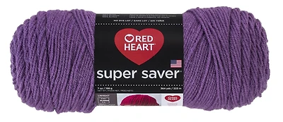 Fil Red Heart® Super Saver®, solide, acrylique #4 moyen, 7oz/198g, 364 yards Fil durable