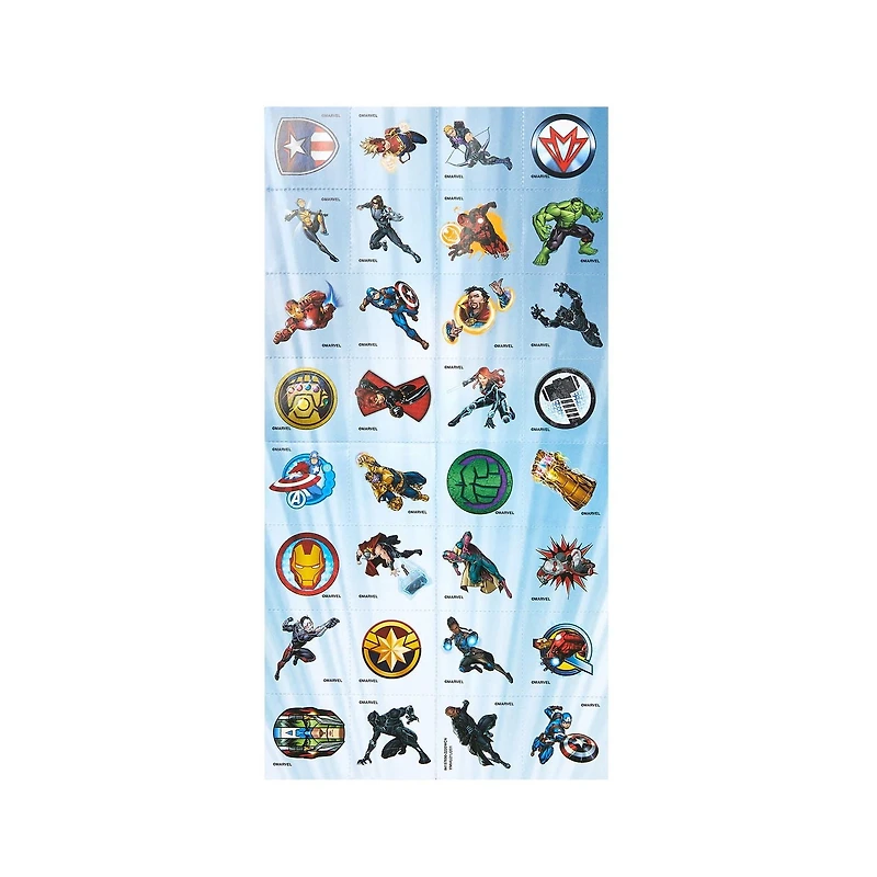 Avengers Valentine's Day Cards, 32 Count, Classroom Exchange Cards With Stickers
