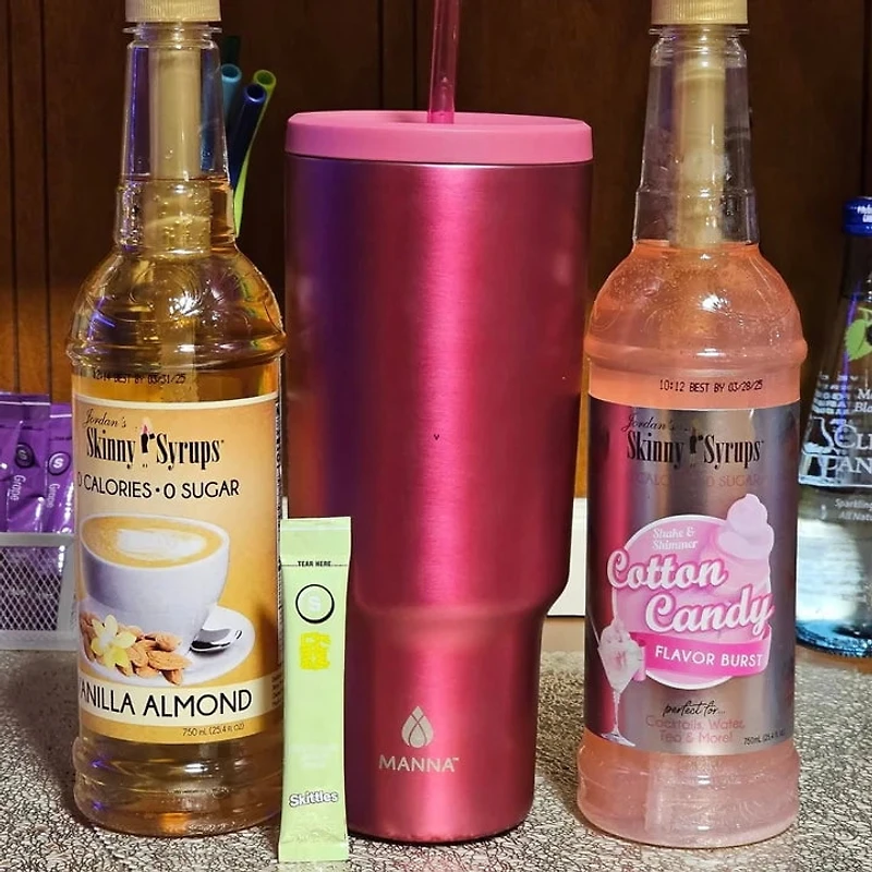 Skinny Mixes Sugar-Free Cotton Candy Syrup: Calorie-Free Delight with 0g Net Carbs