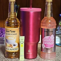 Skinny Mixes Sugar-Free Cotton Candy Syrup: Calorie-Free Delight with 0g Net Carbs