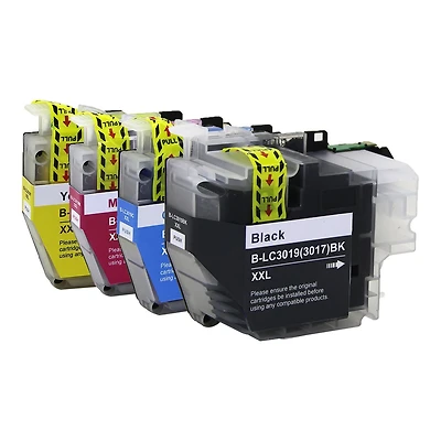L-ink Ensemble de cartouches à jet d'encres LC3019 (LC-3019) (Noir, Cyan, Magenta, Jaune)