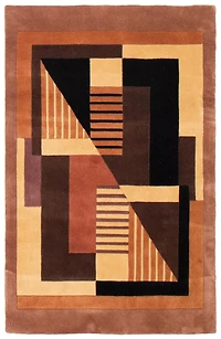 Tapis ECARPETGALLERY Elegance Brun 3'5" x 5'6"