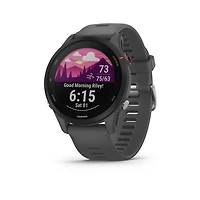 Garmin Forerunner® 255 Running Smartwatch and Fitness Tracker - Slate Grey