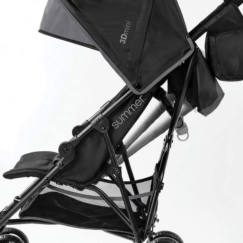 Summer Infant 3Dmini Poussette pratique Peut contenir jusqu'à 20,5 kg