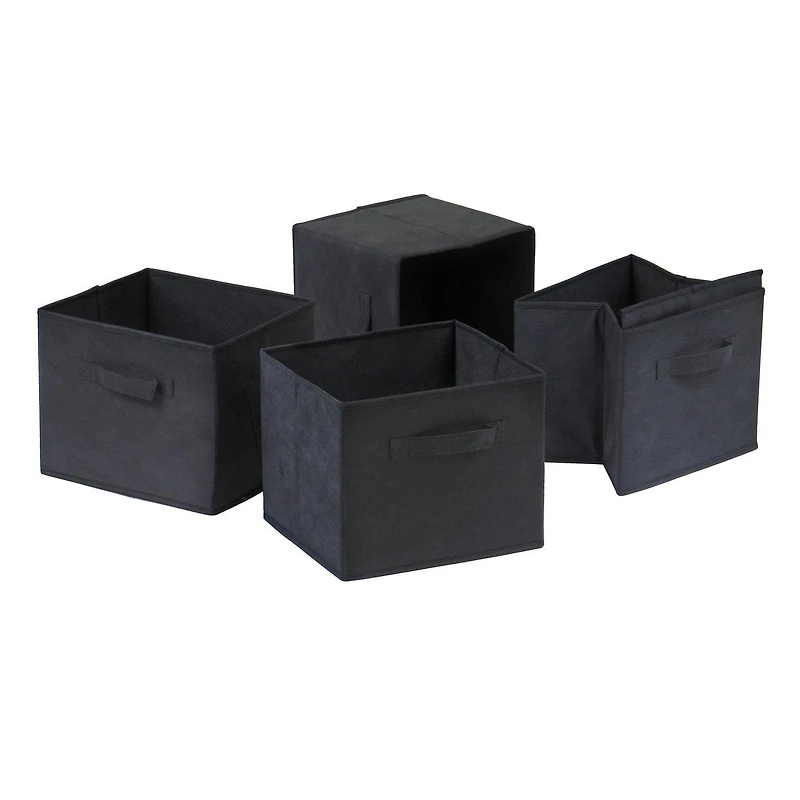 Winsome Capri Paniers en fini noir