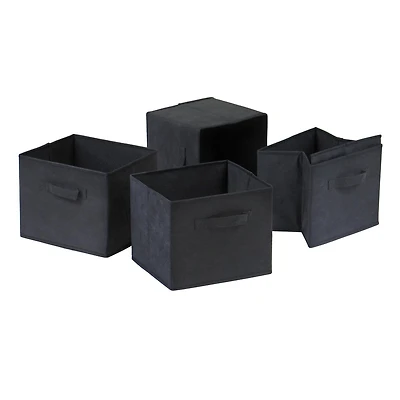 Winsome Capri Paniers en fini noir